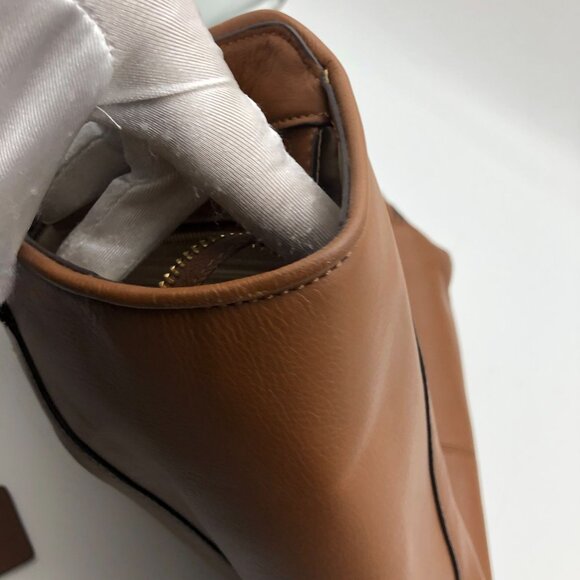 Coach Taylor Alexis Leather Carryall Tote Brown Shoulder Bag Leather Satchel - Picture 4 of 16